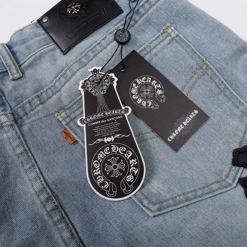 CHROME HEARTS DENIM FIENDS JEANS