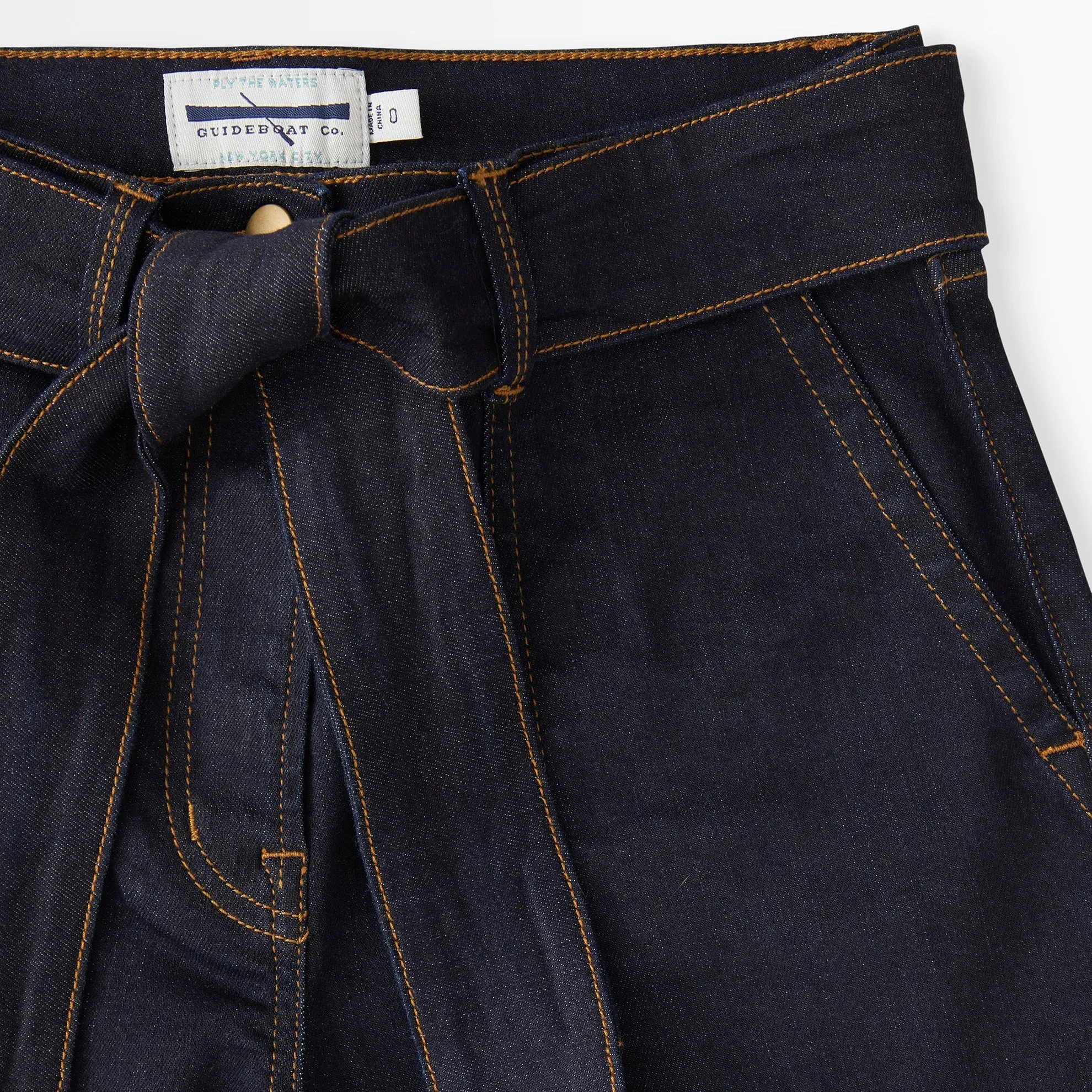 Cropped Wide Leg Jean