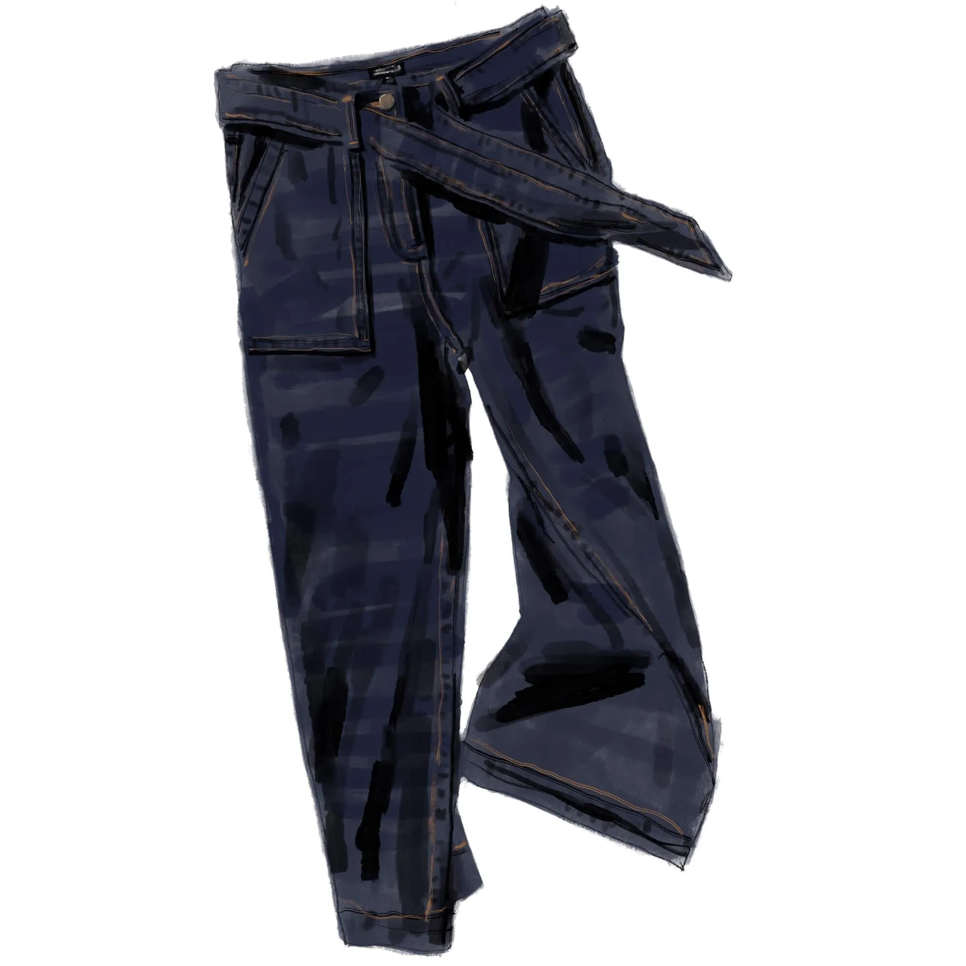 Cropped Wide Leg Jean