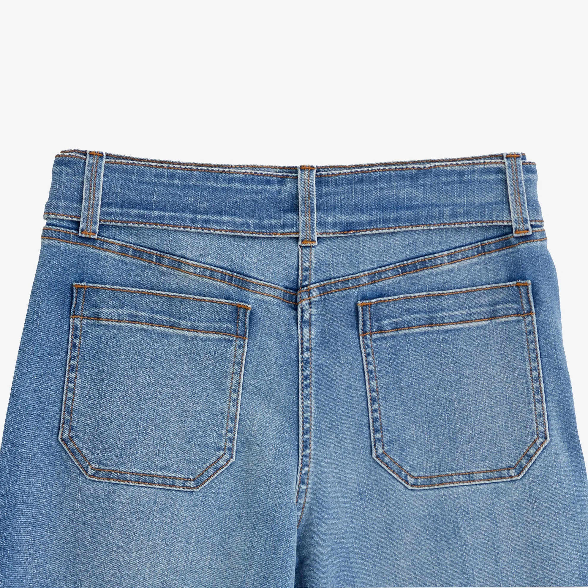 Cropped Wide Leg Jean