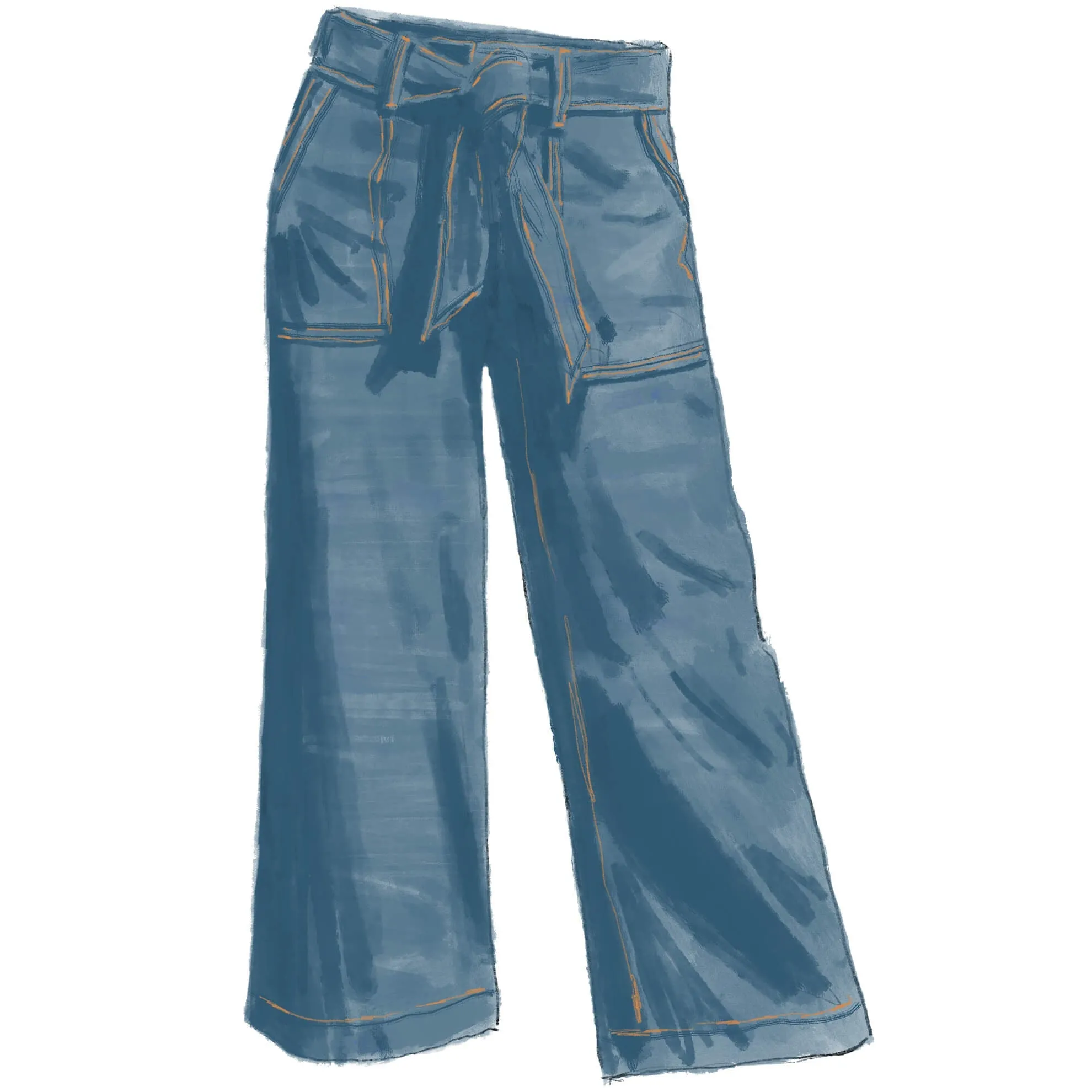 Cropped Wide Leg Jean