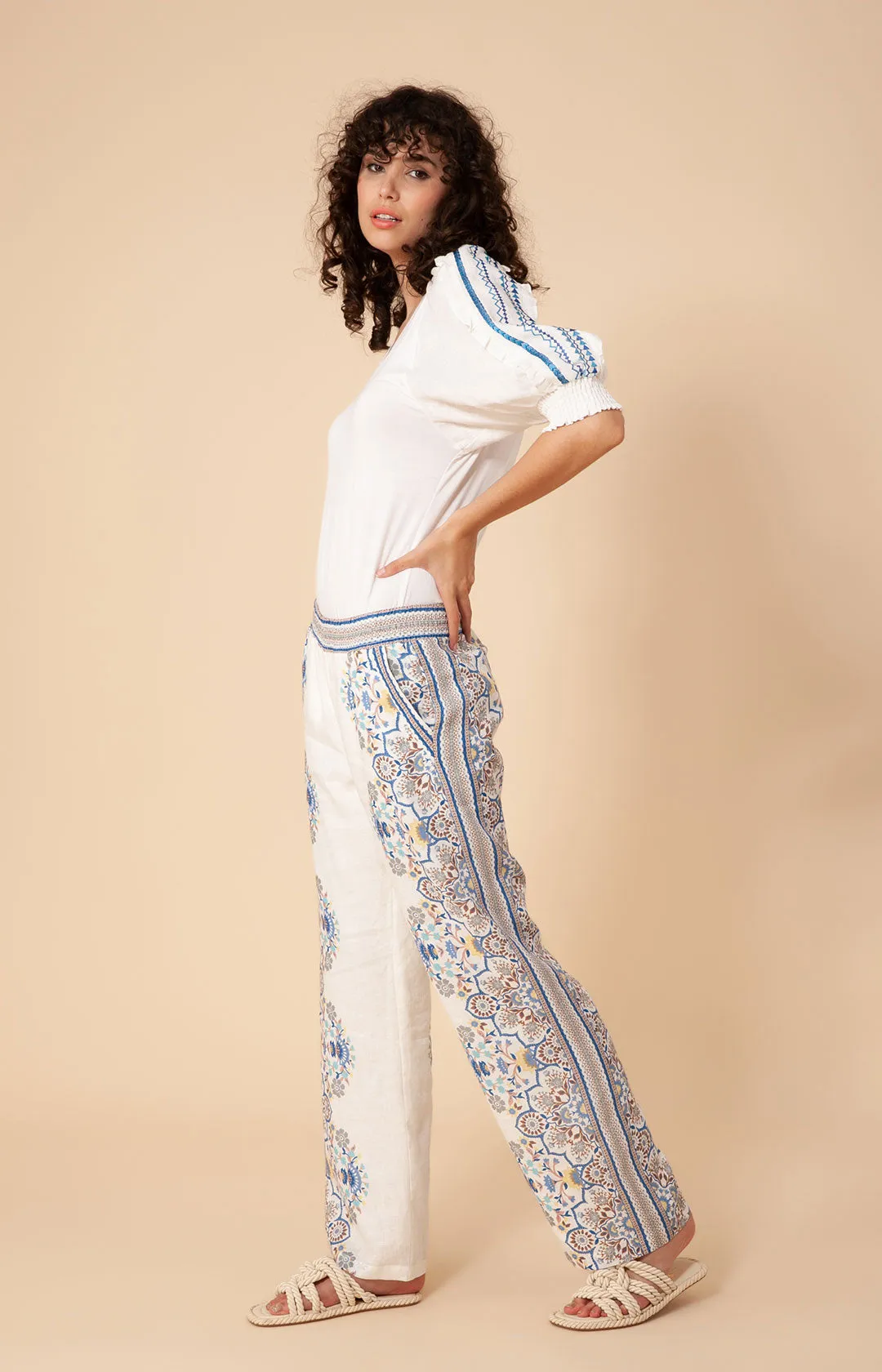 Malika Linen Pant