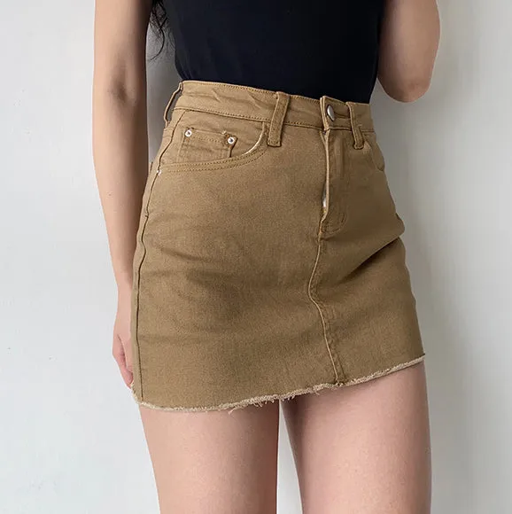 sealbeer - Edgy Gal Denim Skirt