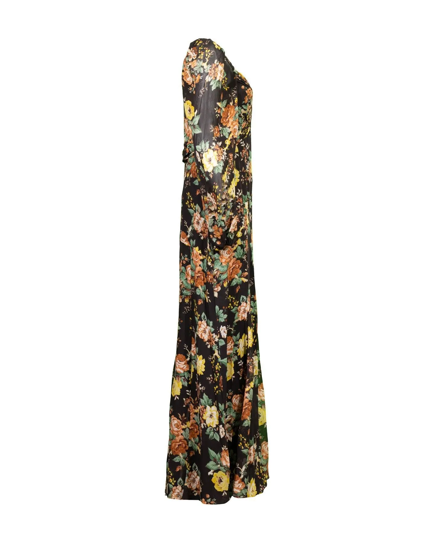 Veronica Beard Avani Floral Long Dress